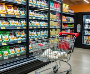 Wo finde ich im Supermarkt Sojasprossen?