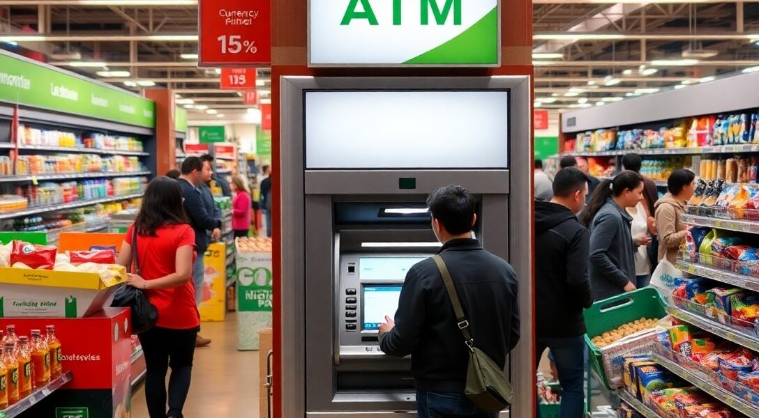 Kann man im Ausland Bargeld im Supermarkt abheben?