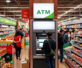 Kann man im Ausland Bargeld im Supermarkt abheben?