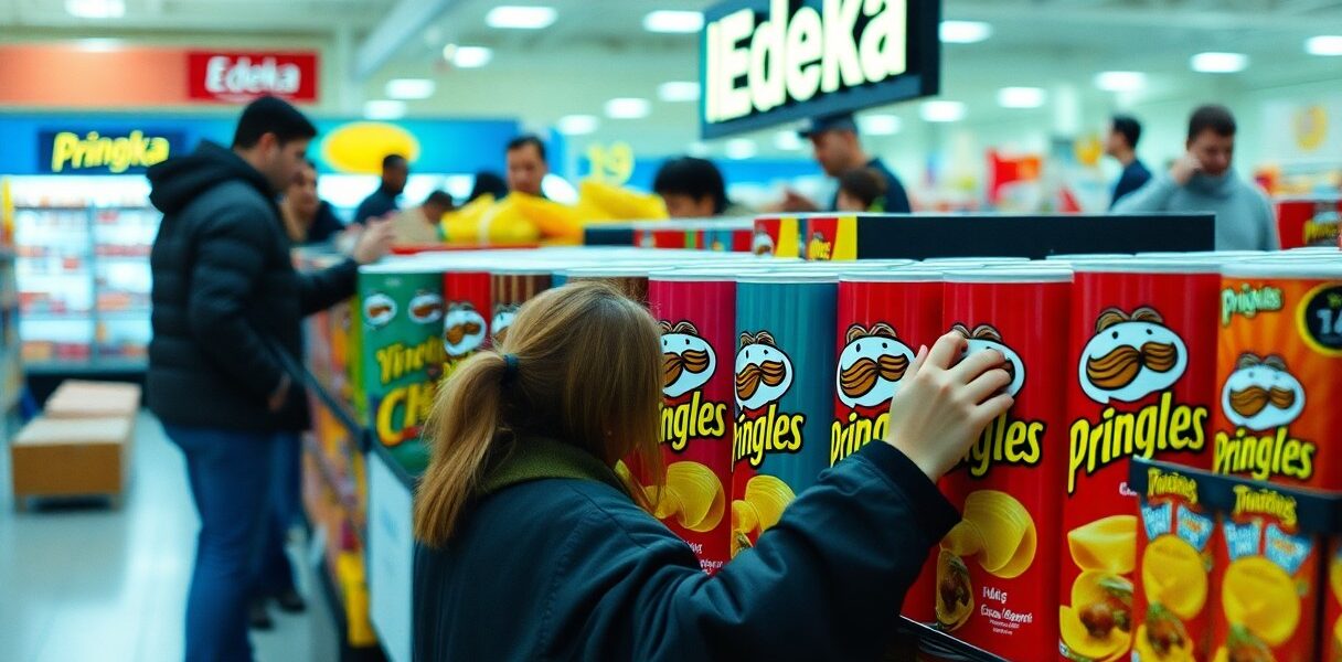 Pringles kehren zurück zu Edeka: Wiederverfügbarkeit der kultigen Chips