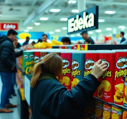 Pringles kehren zurück zu Edeka: Wiederverfügbarkeit der kultigen Chips