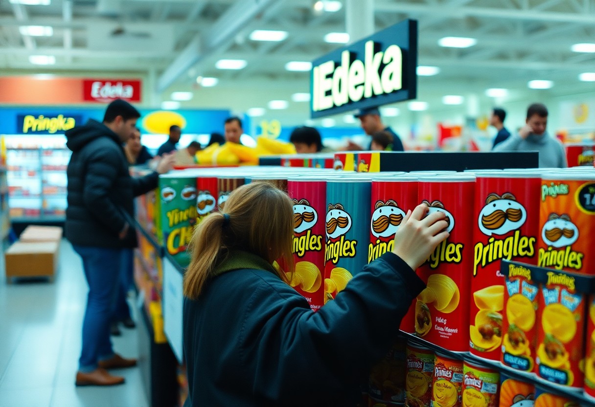 Pringles kehren zurück zu Edeka: Wiederverfügbarkeit der kultigen Chips