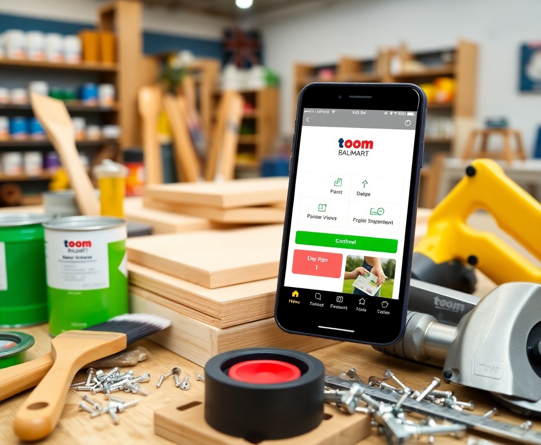 toom App: All-in-One-Lösung für DIY im toom Baumarkt