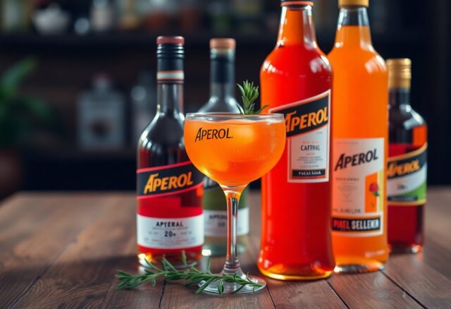 Aperol-Alternativen vom Discounter: Geschmack und Preis-Leistung [Bildinhalt mit KI erstellt]
