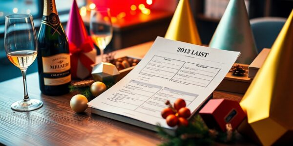 Ultimative Silvester Einkaufsliste: Die perfekte Checkliste für eine unvergessliche Silvesterparty!