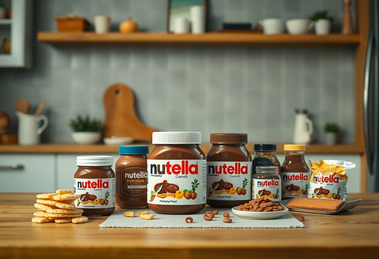 Alle Nutella-Produkte in Deutschland