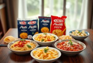 Barilla-Sorten in Deutschland – Pasta-Variationen, Soßen und mehr