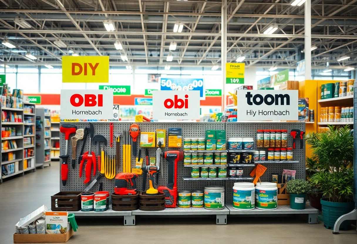 Baumarkt-Eigenmarken im Vergleich: OBI, Hornbach, toom & mehr