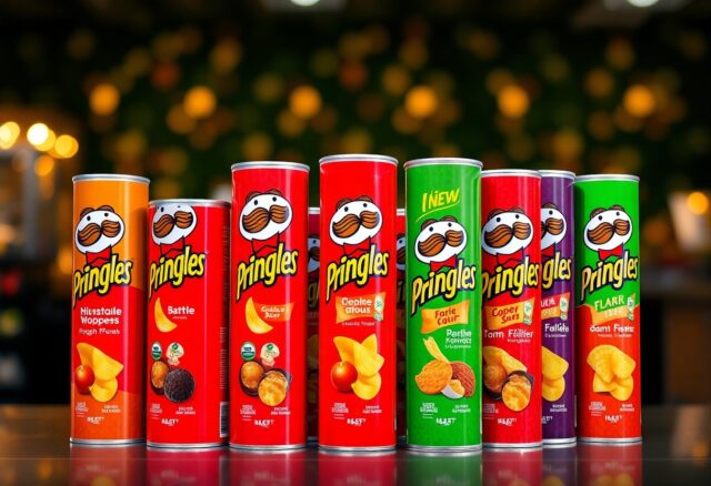 Alle Pringles Sorten in Deutschland - Die Ultimative Liste [Bildinhalt mit KI erstellt]