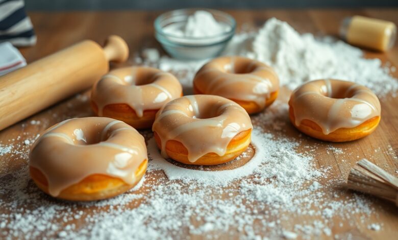 Krispy Kreme Rezept - Donuts einfach selber backen