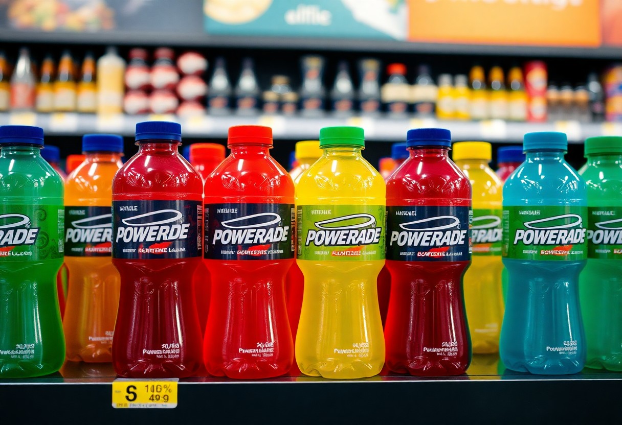 Powerade-Sorten in Deutschland: Liste der verfügbaren Geschmäcker