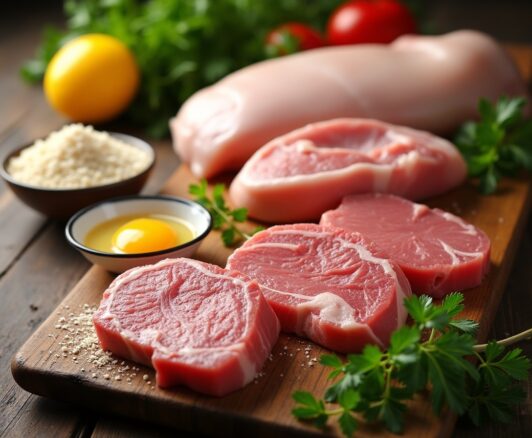 Fleischsorten für Schnitzel