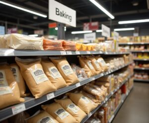 Wo findet man im Supermarkt Paniermehl?