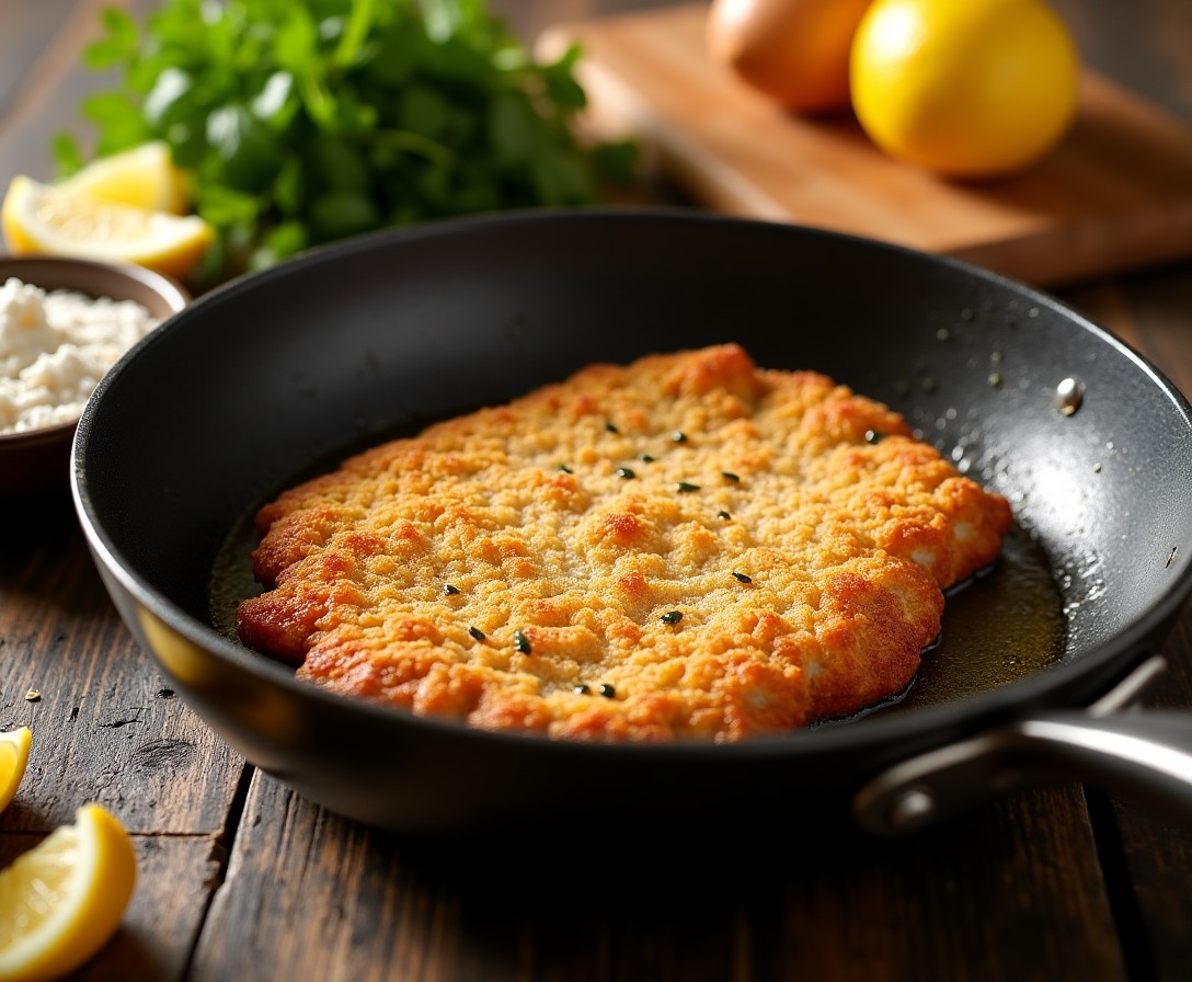 Schnitzel richtig braten: Tipps für die perfekte Panade