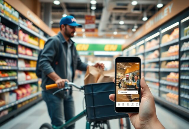 Supermärkte mit Lieferservice in Deutschland