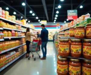 In welcher Abteilung findet man Tahin im Supermarkt?