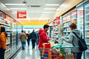 Sparen Sie Geld im Supermarkt an diesen Wochentagen