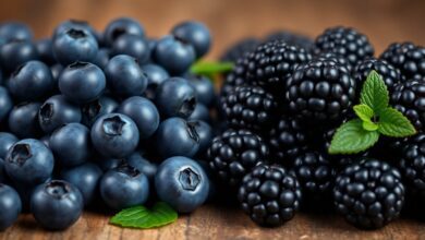 Die Unterschiede zwischen Heidelbeeren und Blaubeeren
