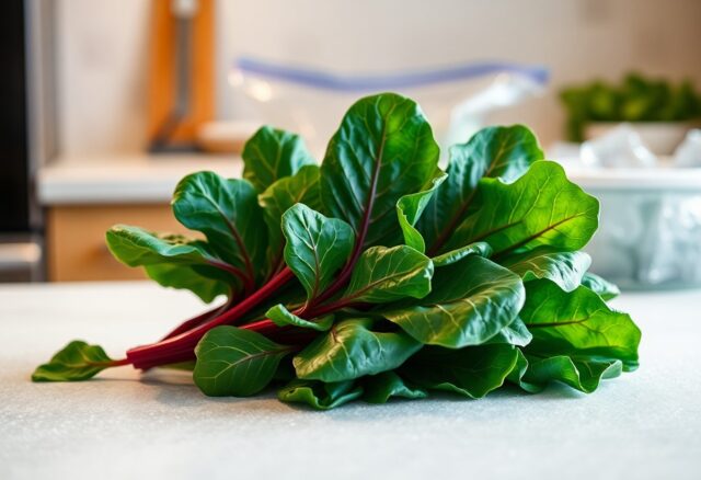 Wie kann man Mangold einfrieren?