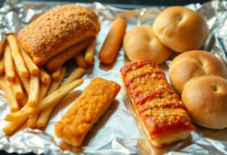 Alufolie statt Backpapier - mit Pommes, Fischstäbchen, Pizza & Brötchen