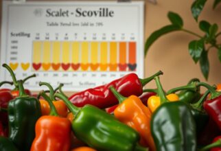 Schärfe von Chili - Scoville-Skala der Sorten