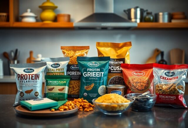 Diese Lebensmittel könnten bald Insekten enthalten