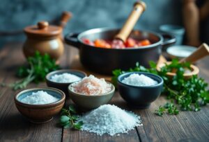 Wann und wie man Salz beim Kochen verwendet