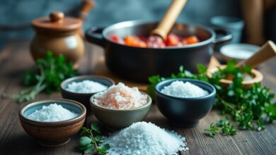 Wann und wie man Salz beim Kochen verwendet