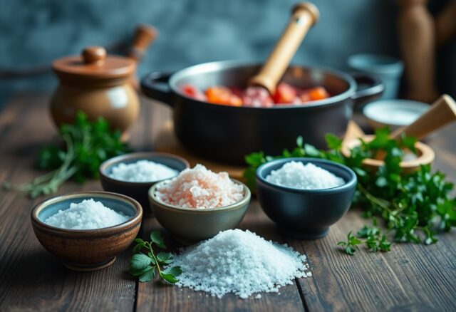 Wann und wie man Salz beim Kochen verwendet