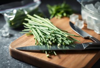 Schnittlauch einfrieren und haltbar machen