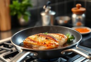 Hähnchenbrust braten