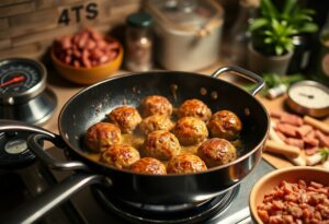 Frikadellen braten – Grundrezept mit Dauer und Temperatur