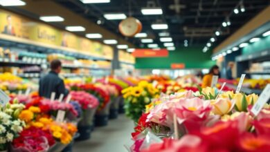Woher kommen die Blumen im Supermarkt?