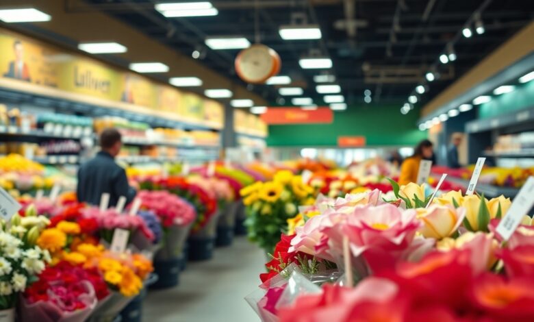 Woher kommen die Blumen im Supermarkt?