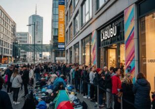 Labubu-Store eröffnet in Berlin: Fans campieren stundenlang vor Popmart Filiale