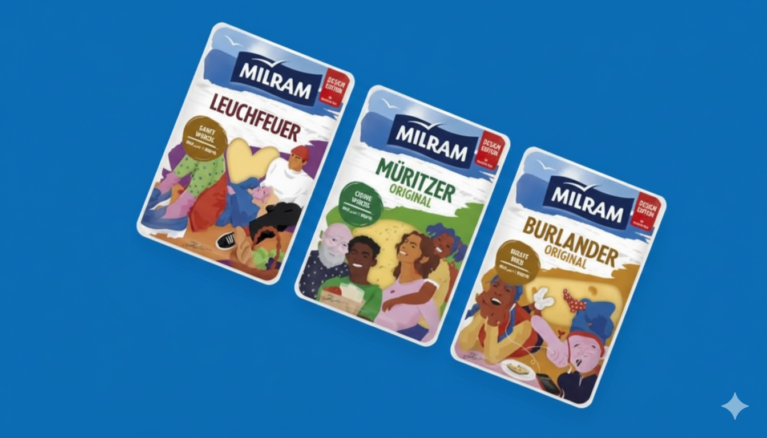 Milram Käse Verpackung: Shitstorm künstlich einkalkuliert?