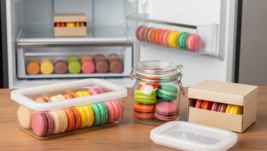 Wie lange sind Macarons haltbar?