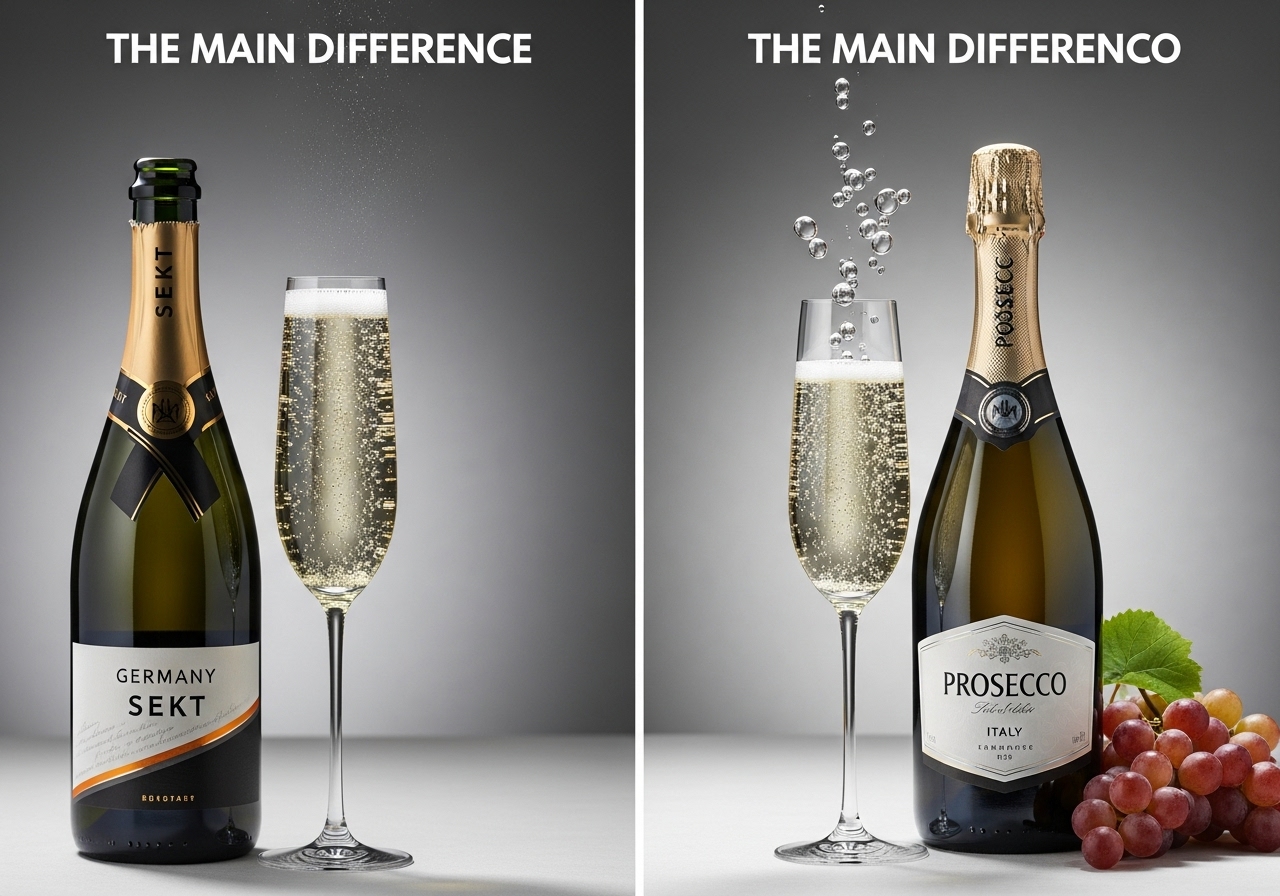 Sekt vs. Prosecco: Die echten Unterschiede