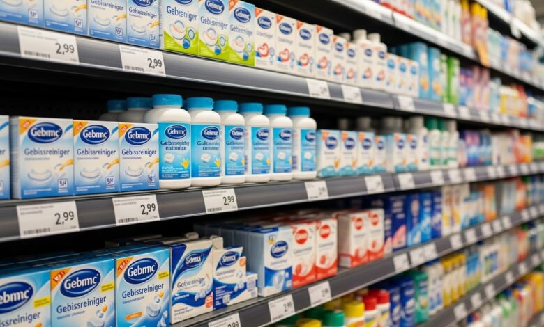 Gebissreiniger bei Discountern