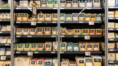 Provolone Ersatz und Alternativen im Supermarkt