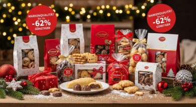 Süße Weihnachtsware: Markenqualität bis zu 62% günstiger im Supermarkt und Discounter