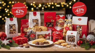 Süße Weihnachtsware: Markenqualität bis zu 62% günstiger im Supermarkt und Discounter